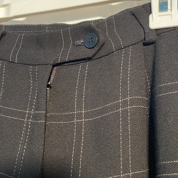 Talbots black window pane pants. - Picture 4 of 8
